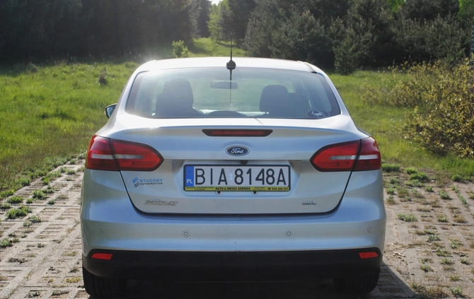 Ford Focus cena 43900 przebieg: 53050, rok produkcji 2017 z Wasilków małe 92